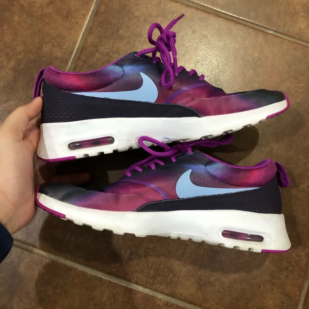 Nike Women’s Sneakers in Purple, Pink, Black